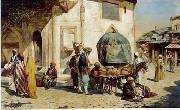 Arab or Arabic people and life. Orientalism oil paintings 139